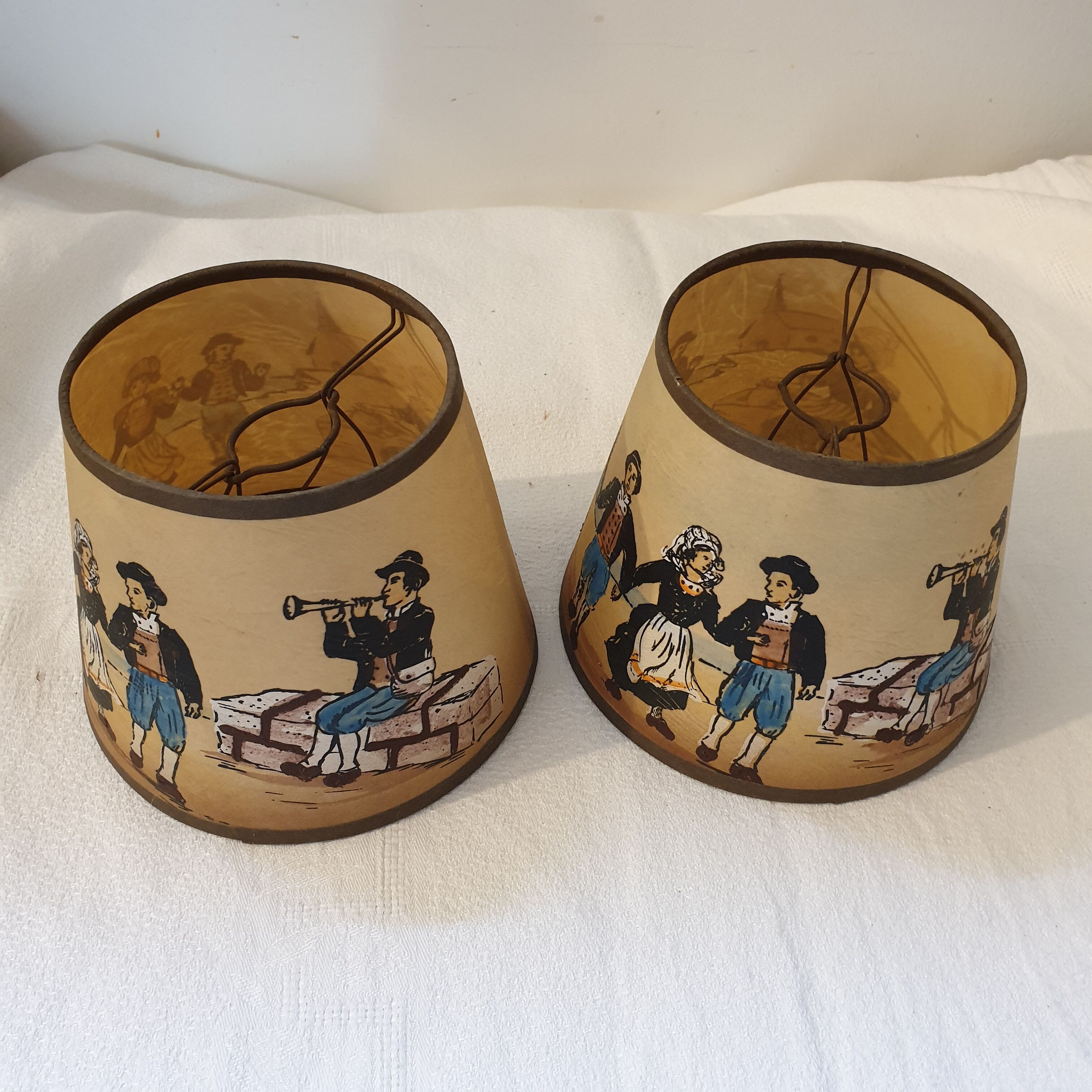 Abat-jour by old pair