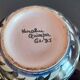 Quimper keraluc / covered ceramic pot / hand painted
