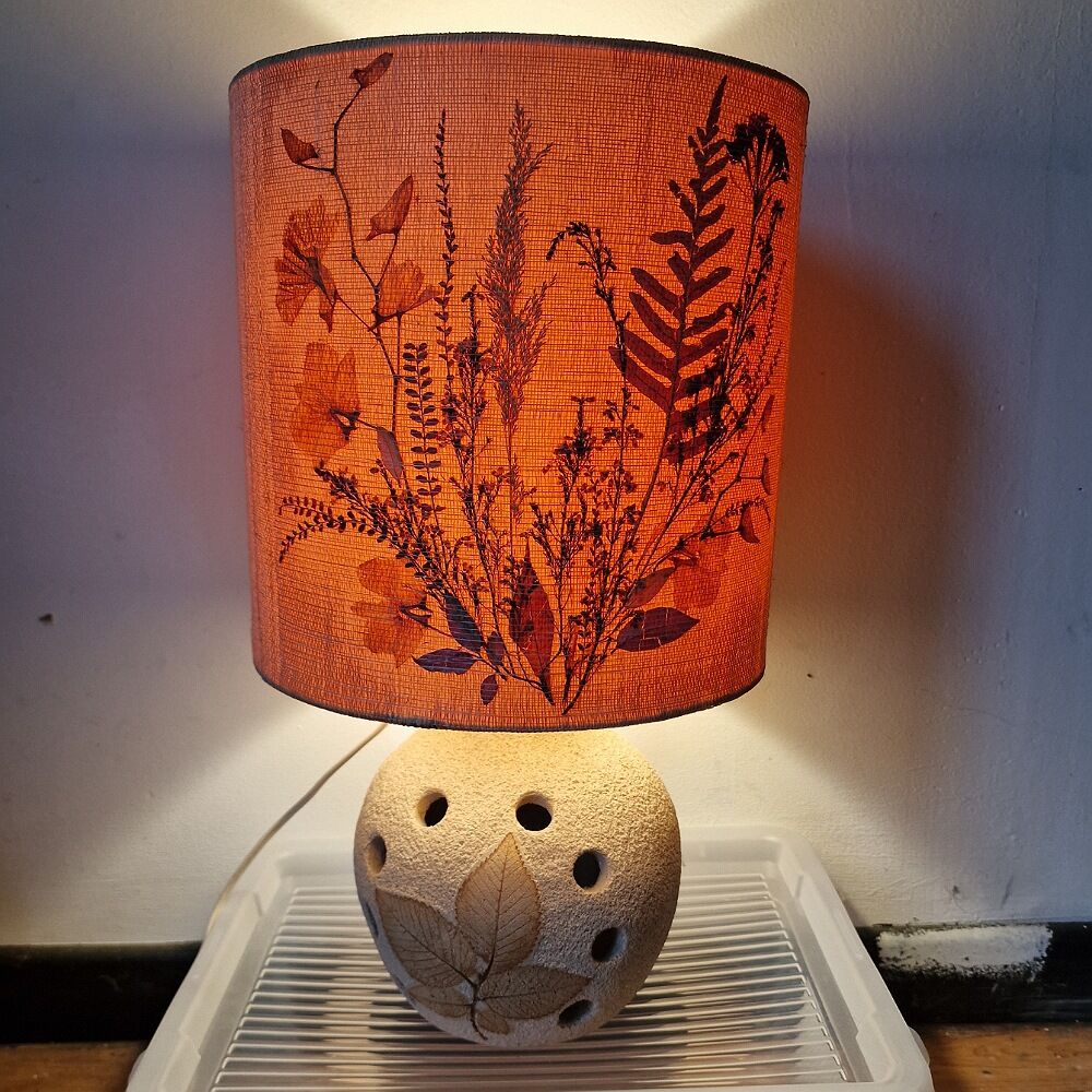 Vintage herbarium lamp