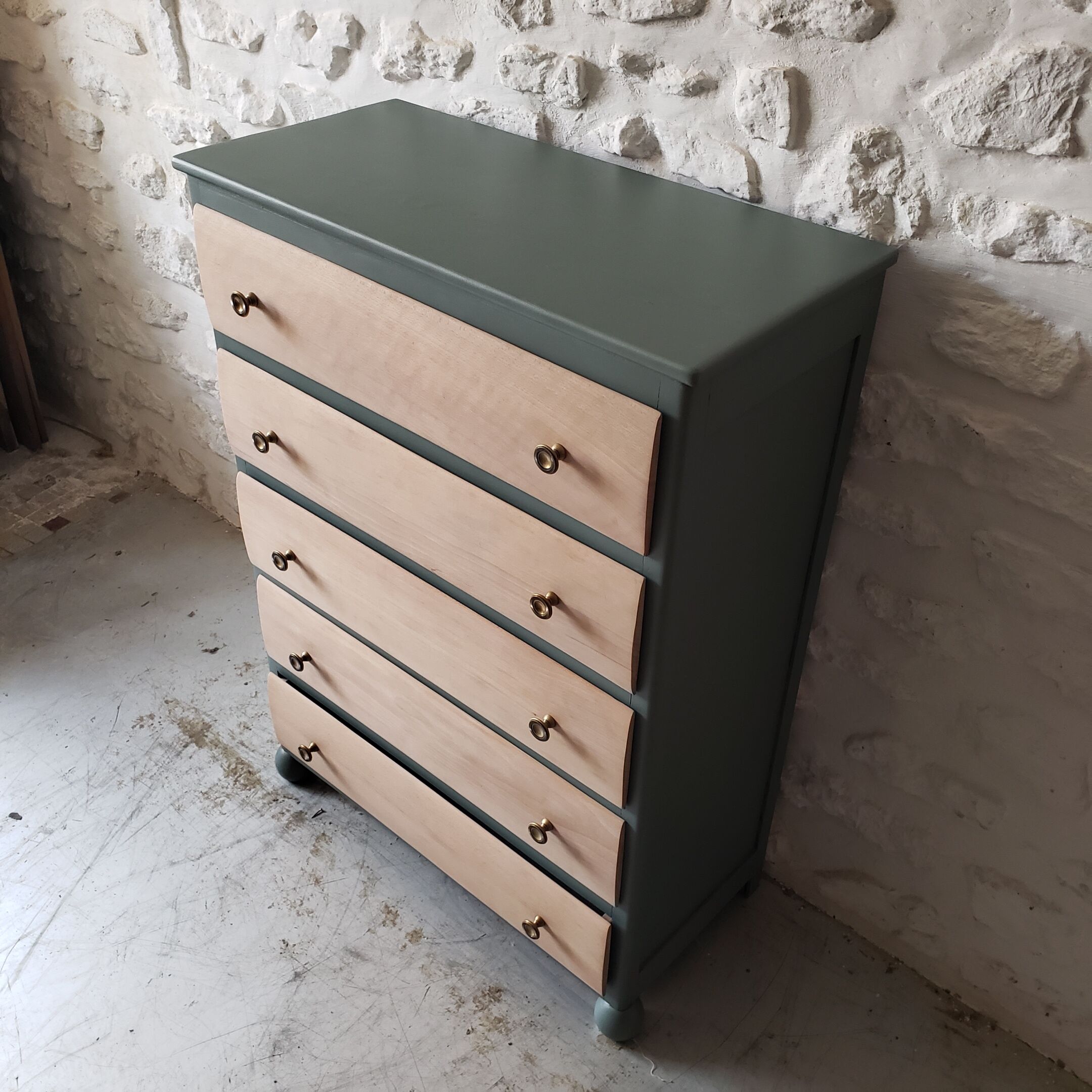 Vintage high dresser