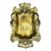 Golden metal fruit bowl Art Nouveau Jugendstil Germany