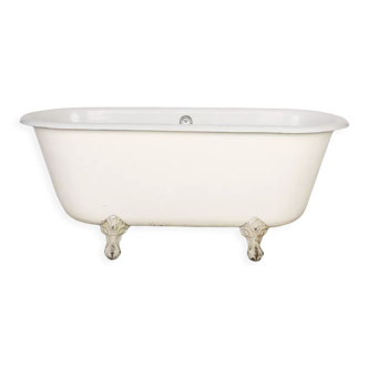 Antique French Cast Iron Bathtub