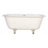 Antique French Cast Iron Bathtub