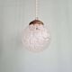 Art Deco satin glass pendant light, 1920s-30s