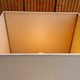 Ambient lamp in cork and chromed metal desing 1970