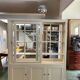 1950s Workshop Display Cabinet