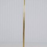 Modern mid-century brass trumpet-shaped floor lamp, Sweden, 1960s.