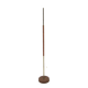 Scandinavian teak and metal floor lamp, Sweden, 1960