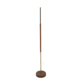 Lampadaire scandinave en teck et en métal, Suède, 1960