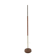 Scandinavian teak and metal floor lamp, Sweden, 1960