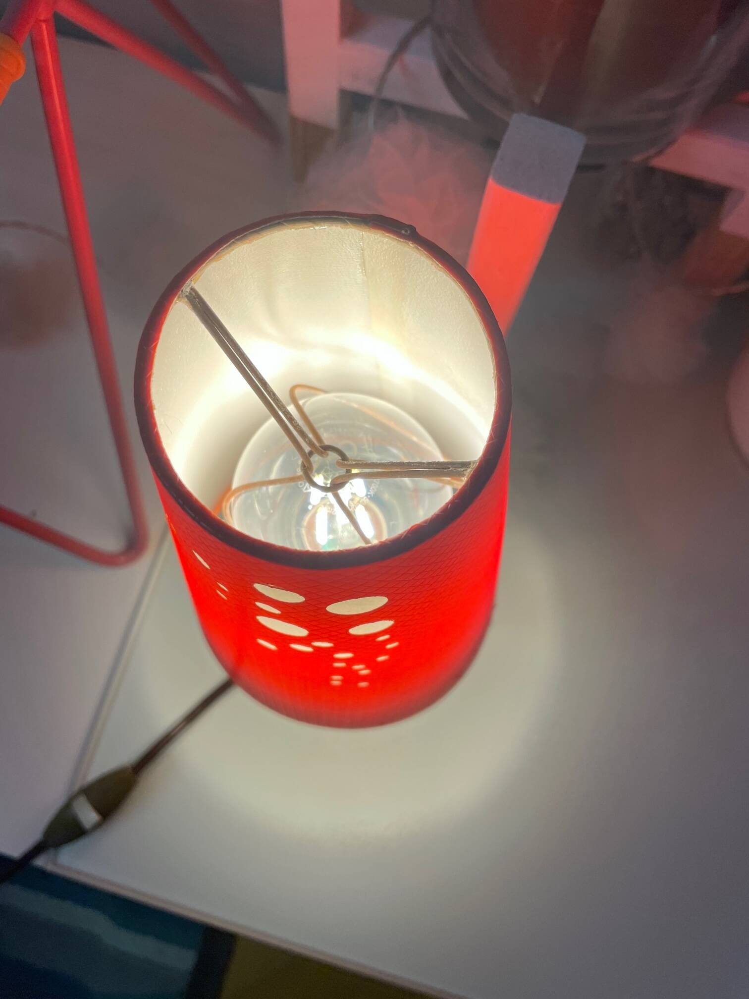 Bedside lamp, Fehag Halle, 1964