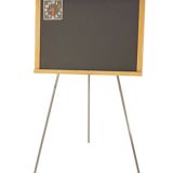 Raw easel painting