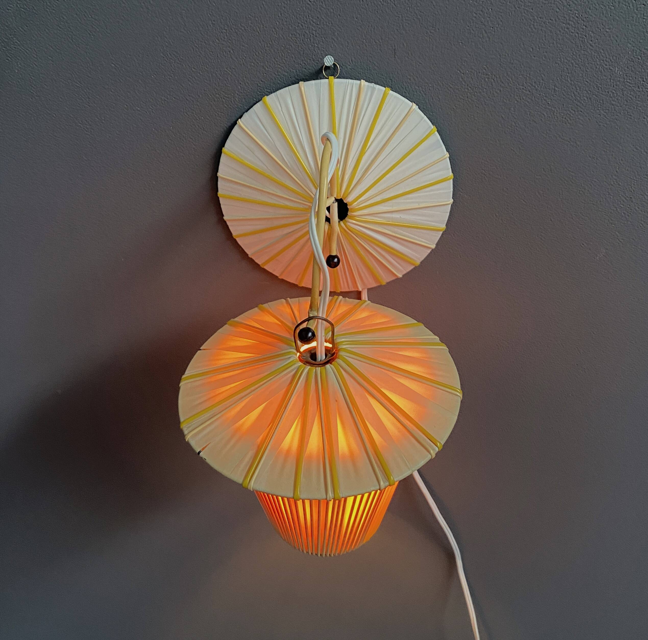 vintage wall lamp 1960s