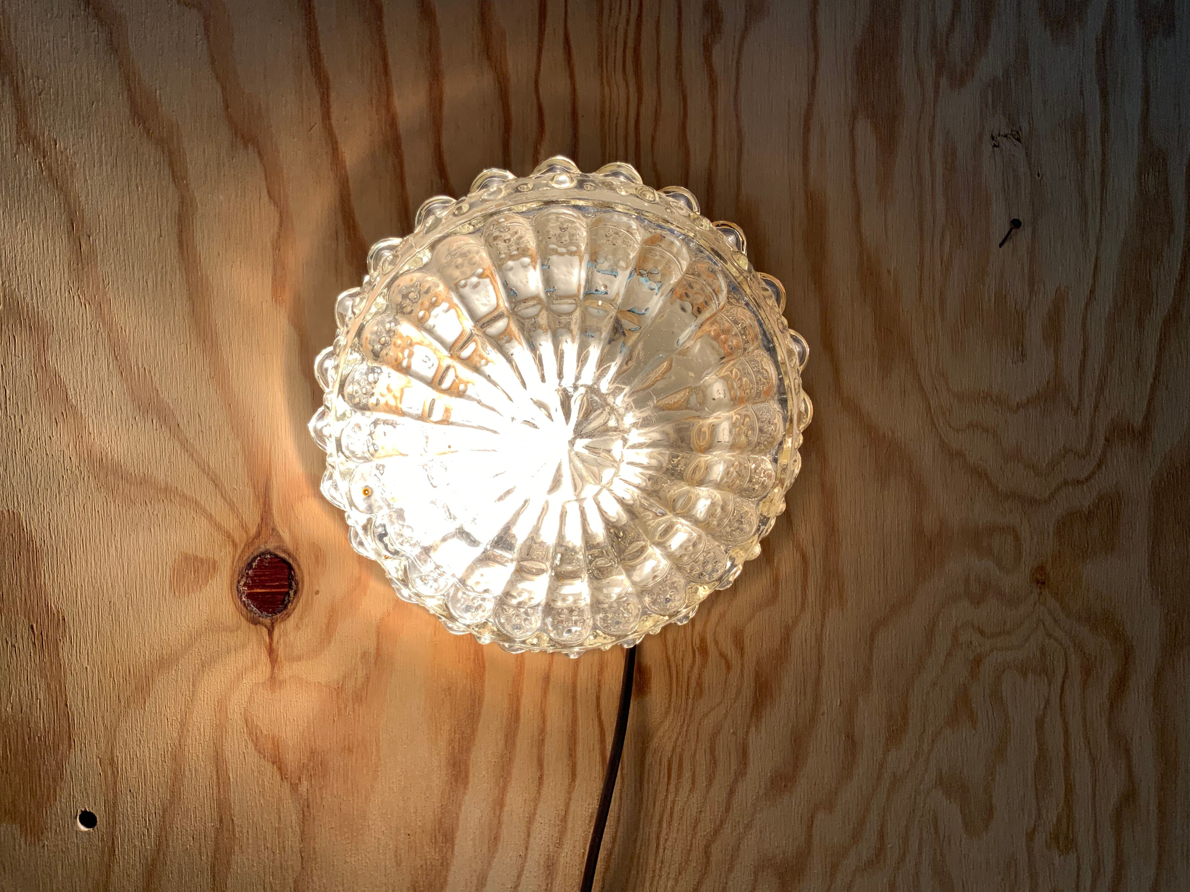 Plafonnier rond vintage