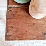 Old wooden coffee table