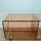 Hi-fi furniture in Plexiglas by Michel Dumas for Roche Bobois.