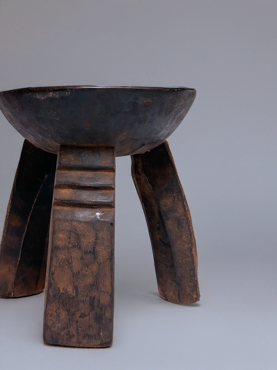 Senoufo round stool (Burkina Faso)