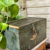 Green workshop chest