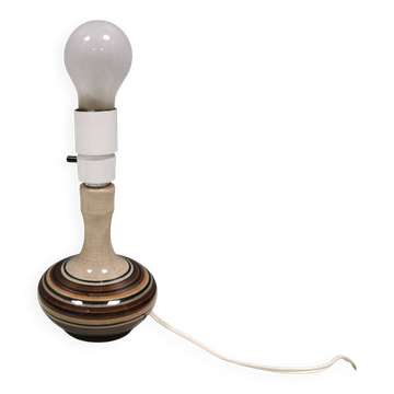 Petite lampe de table en céramique, danoise des années 1970-80.