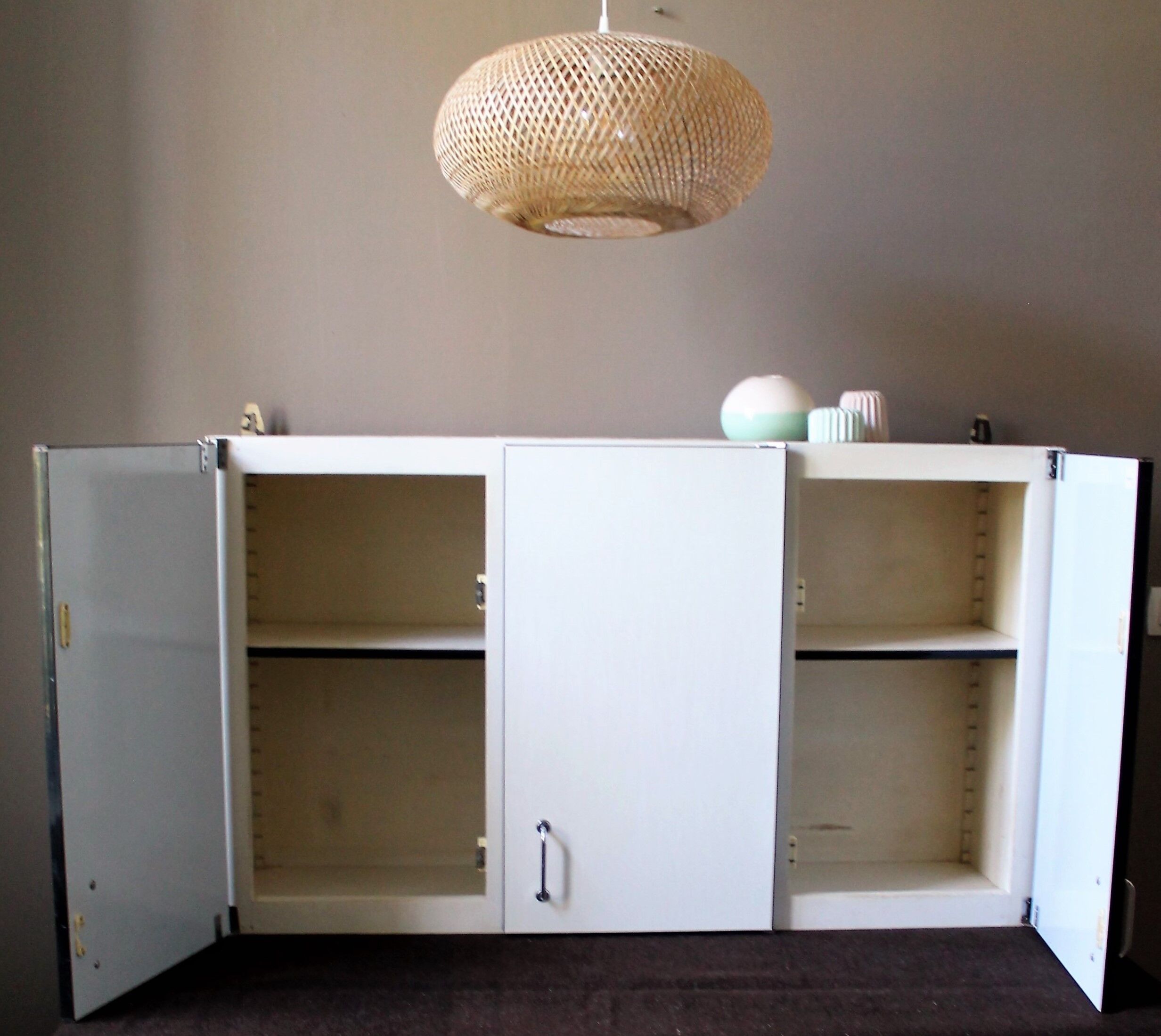 Haut de buffet formica vintage
