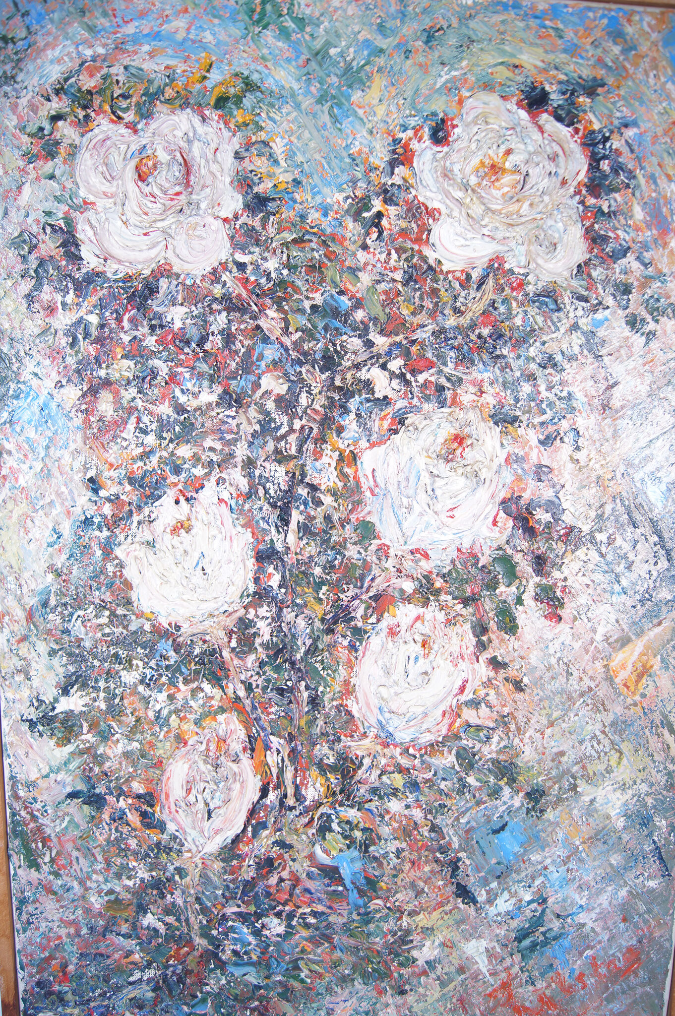 Pallet Knife Painting from Zijlstra - Blossom - 1950's