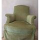 Green toad armchair