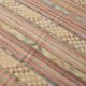 Tapis Kilim en laine tissé main, tons terreux doux, 6 x 11 cm, 169 x 321 cm