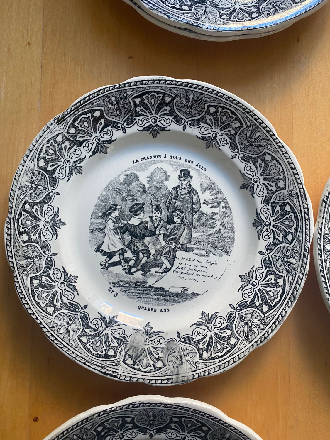 Creil Montereau - 6 plates