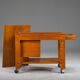 Mid-century modern Danish teak bar model 703 by Aksel Kjersgaard, 1960s