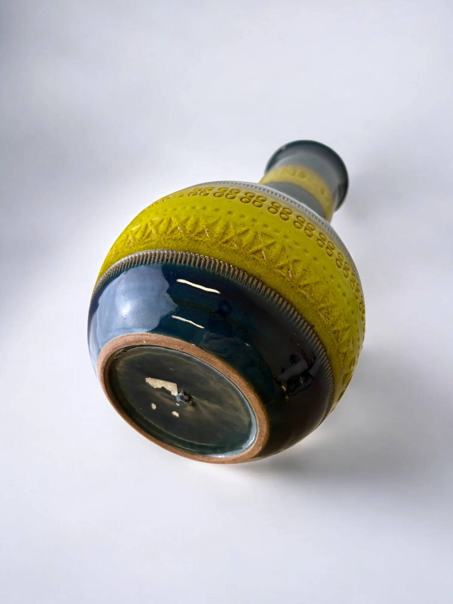 Ceramic vase by Aldo Londi for Bitossi, Italy, 1960s