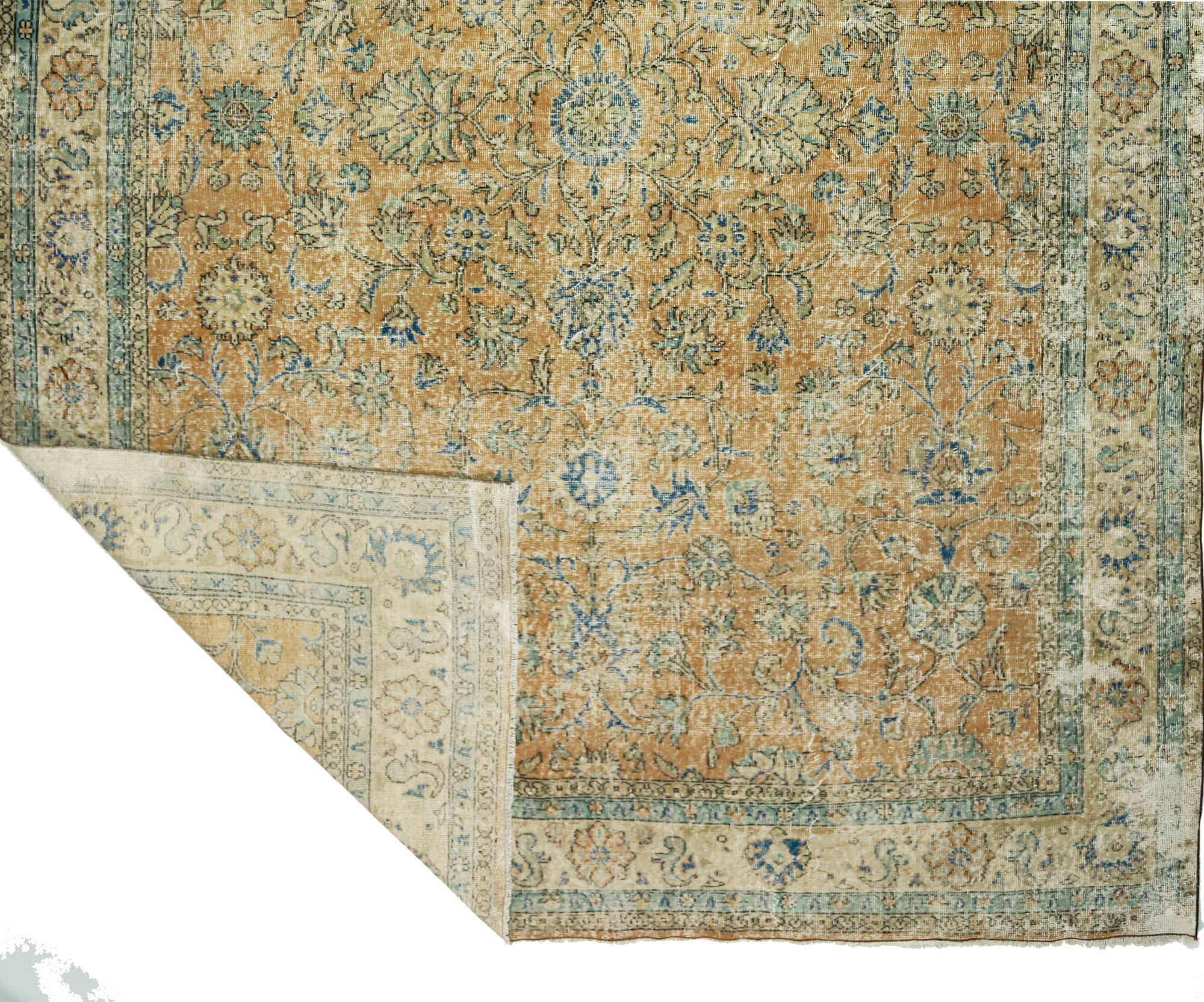 Anatolian handmade vintage rug 346 cm x 248 cm