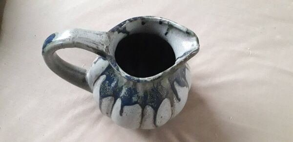 Pichet, vase vintage en forme de melon