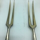 Box of filled silver salad cutlery