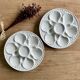 Set of 2 vintage oyster plates longchamp france