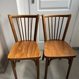 Paire de chaises bistrot Baumann
