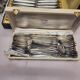 Silver plated cutlery set, Fionnet François, mid-20th century, 149 pieces with boxes