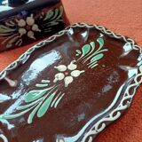 Vintage ceramic butter dish