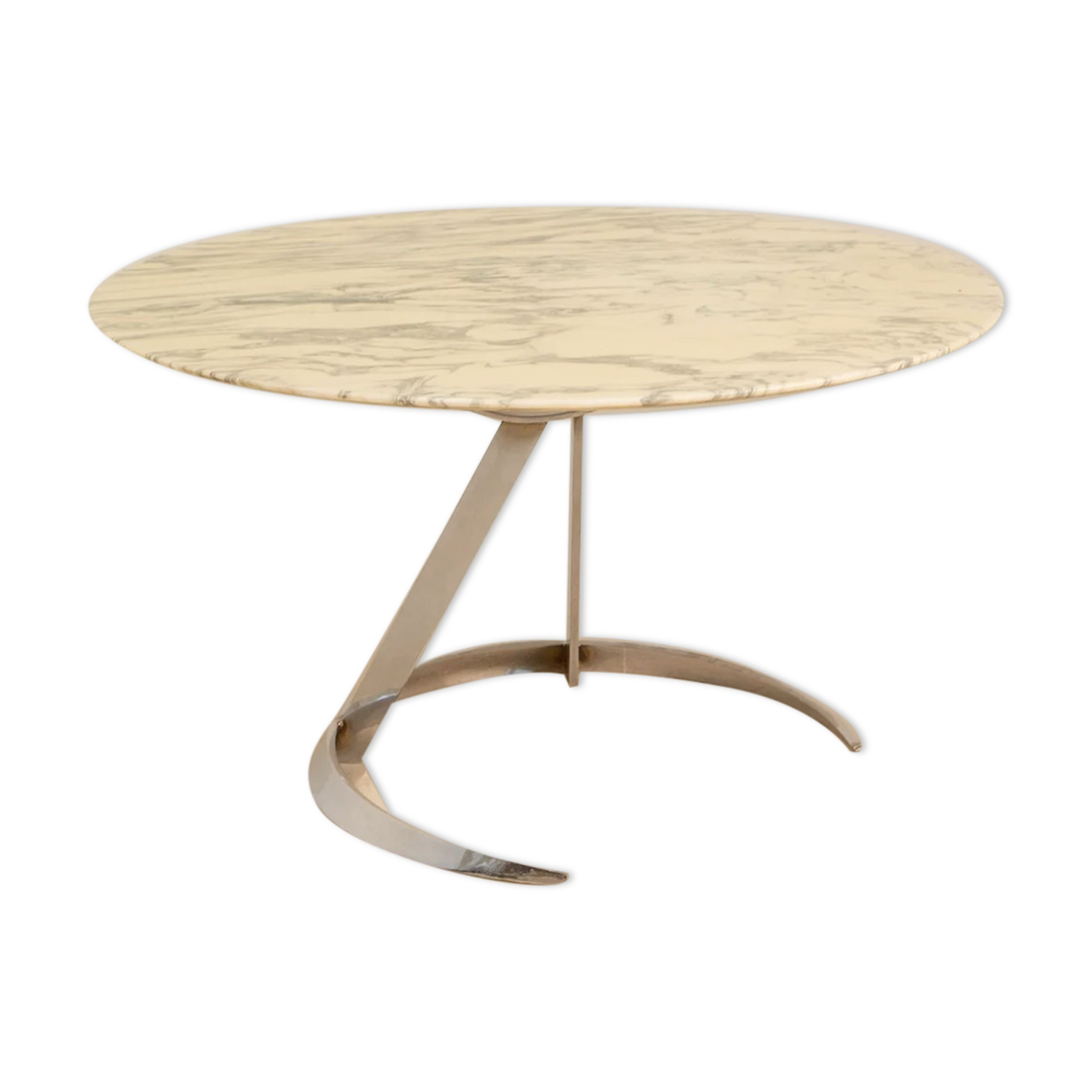 Vform design table produced by Euro International Steel Furniture