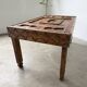 Savoyard folk art coffee table