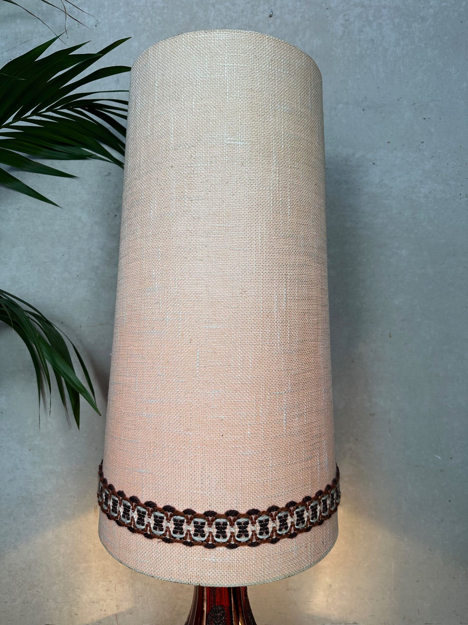 Vintage XL fat lava floor lamp