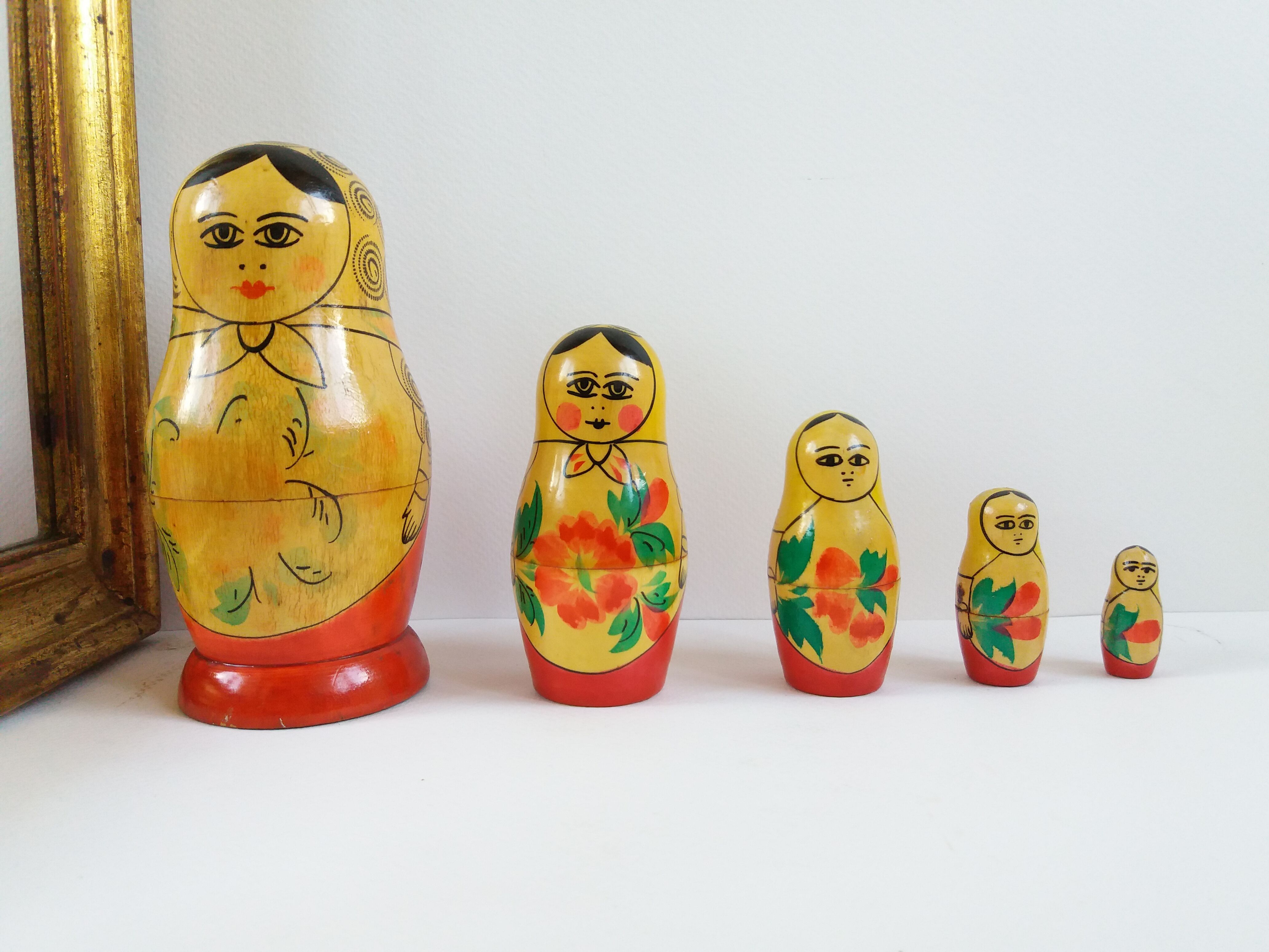 Russian dolls 1960s