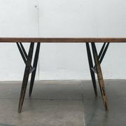Pirkka Early dining table from the mid-century by Ilmari Tapiovaara for Laukaan Puu, 1960s.