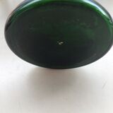Vase décoré en pâte de verre