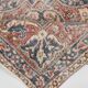 Faded Navy Blue Classic Vintage Persian Rug, 202x323 Cm