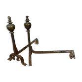Paire de chenets