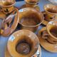 Vintage porcelain coffee set
