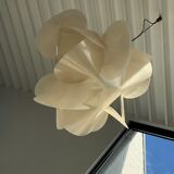 Enrico Botta Fiberglass Ceiling Lamp for Sundown, 1968