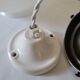 Opaline globe suspension