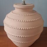 60s terracotta lamp