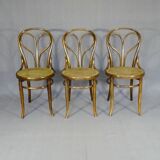 A bistro chair by Fischel No. 31, circa 1905 cane